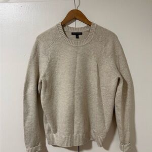 Banana Republic Cream Crewneck Sweater